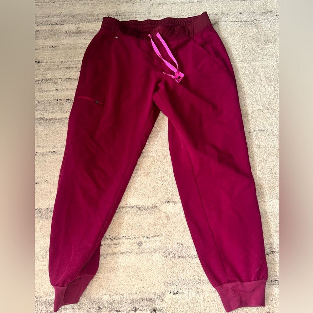 Figs Magenta Zamora Jogger Scrub Pants
